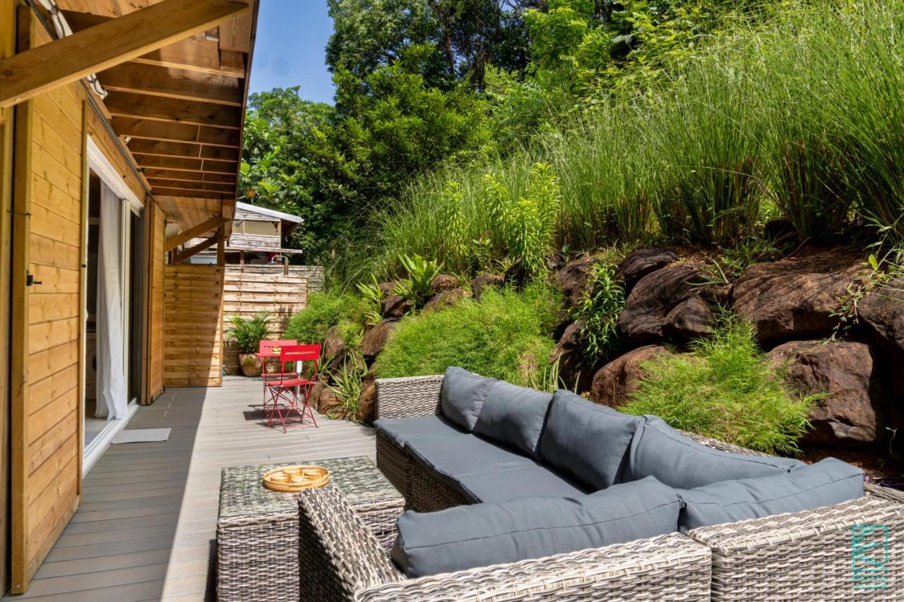 Magnifique Et Spacieux T2 Proche De La Plage - La Kiss House Lägenhet Deshaies Exteriör bild